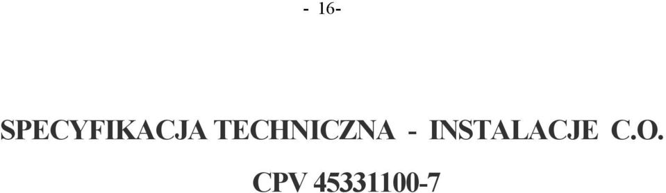 TECHNICZNA -