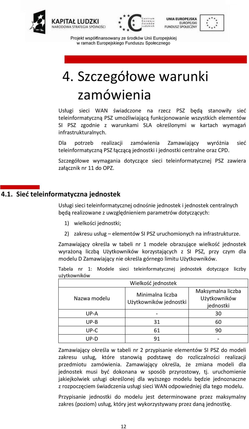 Szczegółowe wymagania dotyczące sieci teleinformatycznej PSZ zawiera załącznik nr 11