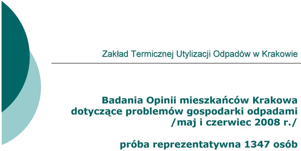 dotyczące problemów gospodarki odpadami /maj