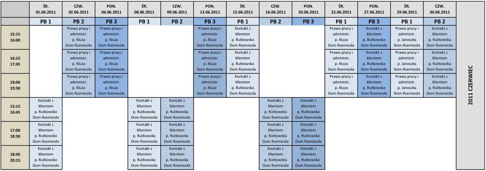 PB 1 PB 2 PB 3 PB 1 PB 3 PB 1 PB 2 02.06.2011 06.06.2011 16.