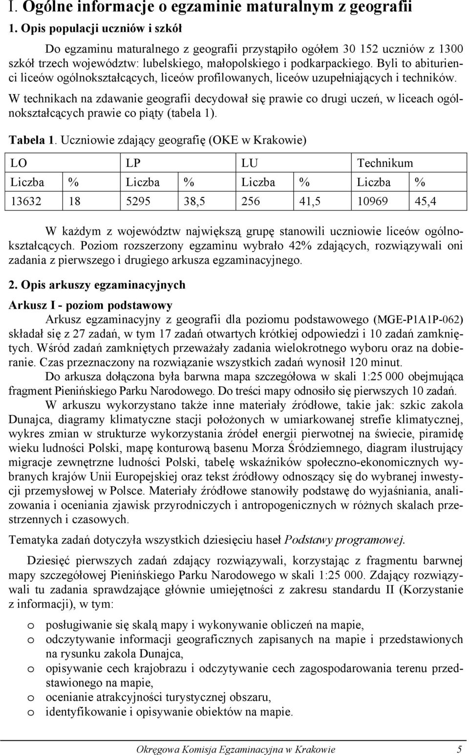 Byli to abiturienci liceów ogólnokształcących, liceów profilowanych, liceów uzupełniających i techników.