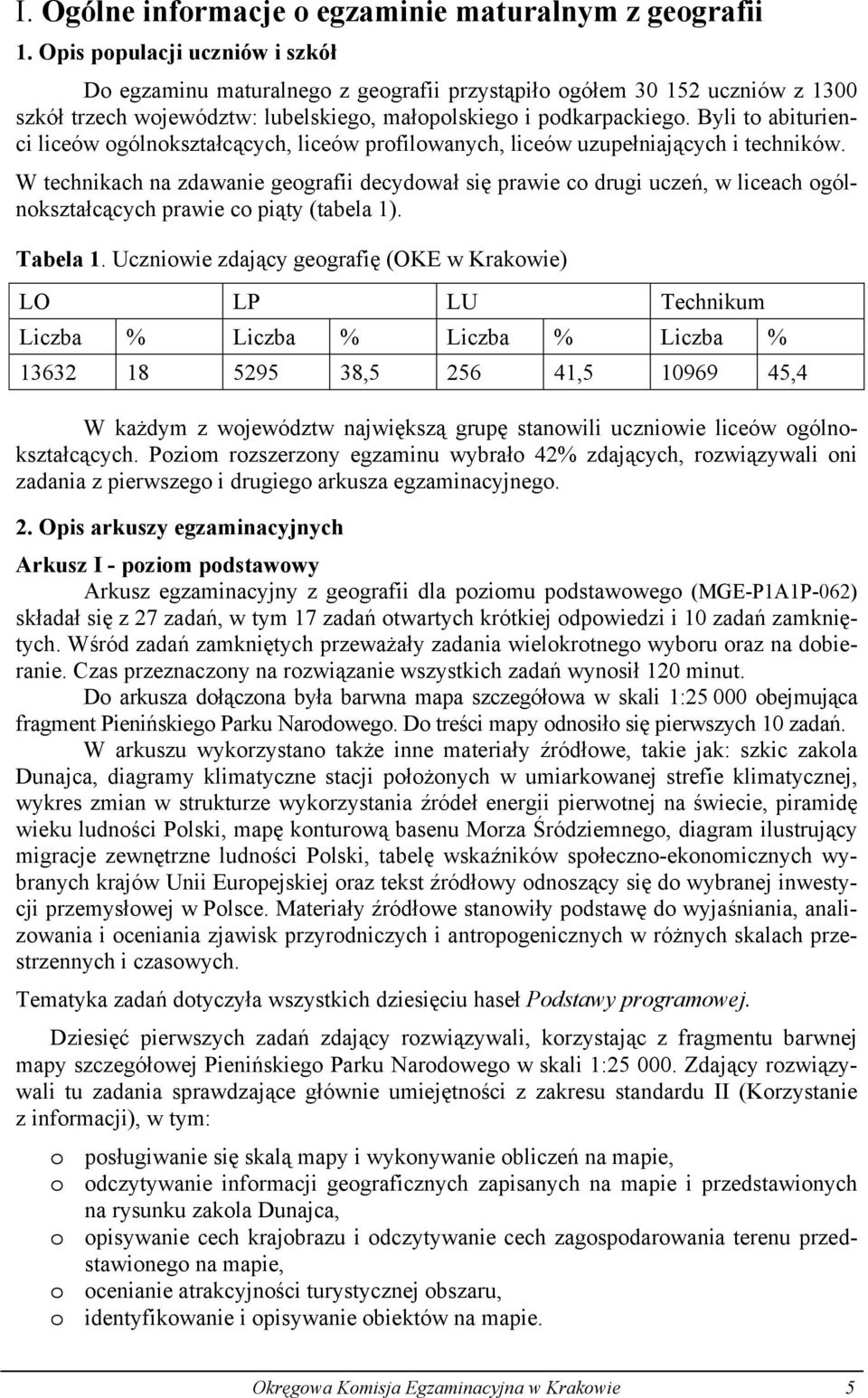 Byli to abiturienci liceów ogólnokształcących, liceów profilowanych, liceów uzupełniających i techników.