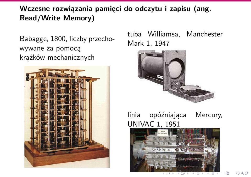 za pomocą krążków mechanicznych tuba Williamsa,