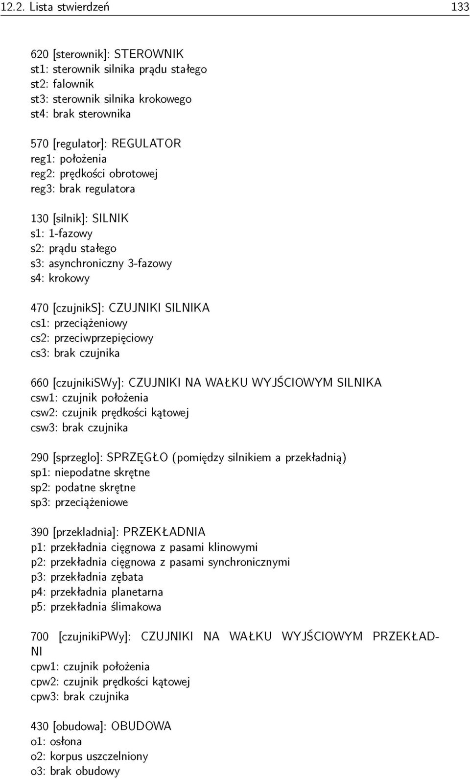 cs3: brak czujnika 660 [czujnikiswy]: CZUJNIKI NA WAŁKU WYJŚCIOWYM SILNIKA cswl: czujnik płżenia csw2: czujnik prędkści kątwej csw3: brak czujnika 290 [sprzegl]: SPRZĘGŁO (pmiędzy silnikiem a