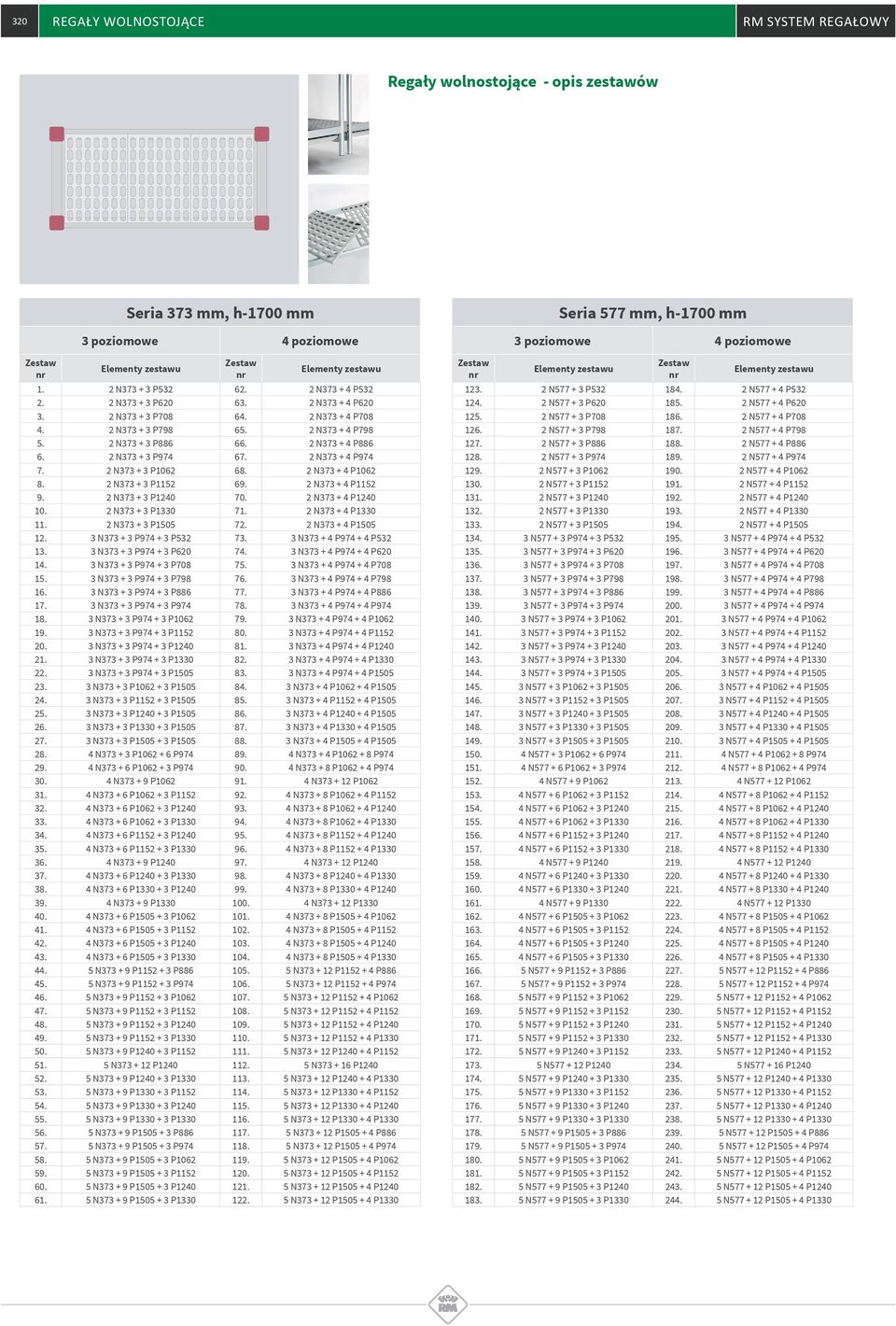 2 N373 + 4 P1152 9. 2 N373 + 3 P1240 70. 2 N373 + 4 P1240 10. 2 N373 + 3 P1330 71. 2 N373 + 4 P1330 11. 2 N373 + 3 P1505 72. 2 N373 + 4 P1505 12. 3 N373 + 3 P974 + 3 P532 73.