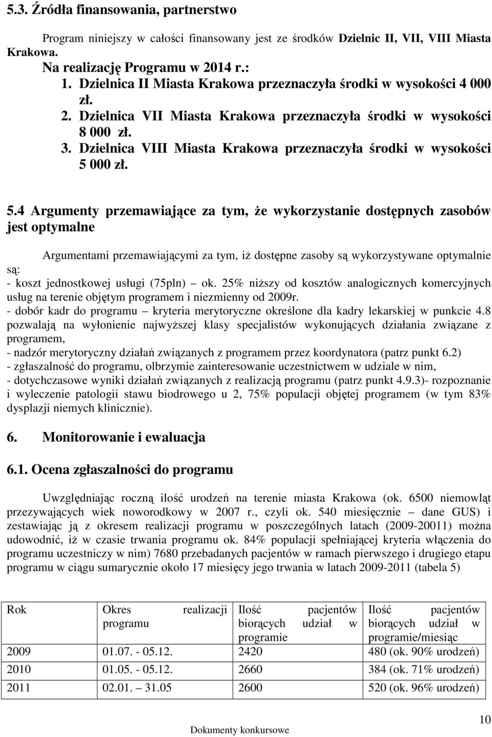 Dzielnica VIII Miasta Krakowa przeznaczyła środki w wysokości 5 