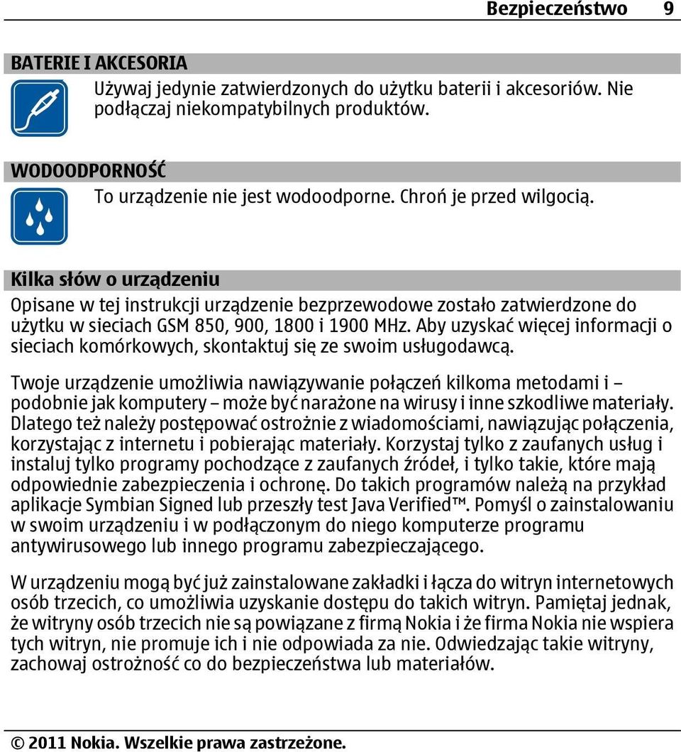 Aby uzyskać więcej informacji o sieciach komórkowych, skontaktuj się ze swoim usługodawcą.