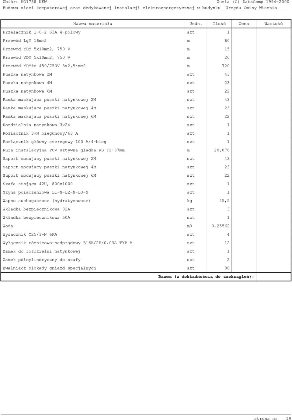 2M szt 43 Puszka natynkowa 4M szt 23 Puszka natynkowa 6M szt 22 Ramka maskujaca puszki natynkowej 2M szt 43 Ramka maskujaca puszki natynkowej 4M szt 23 Ramka maskujaca puszki natynkowej 6M szt 22