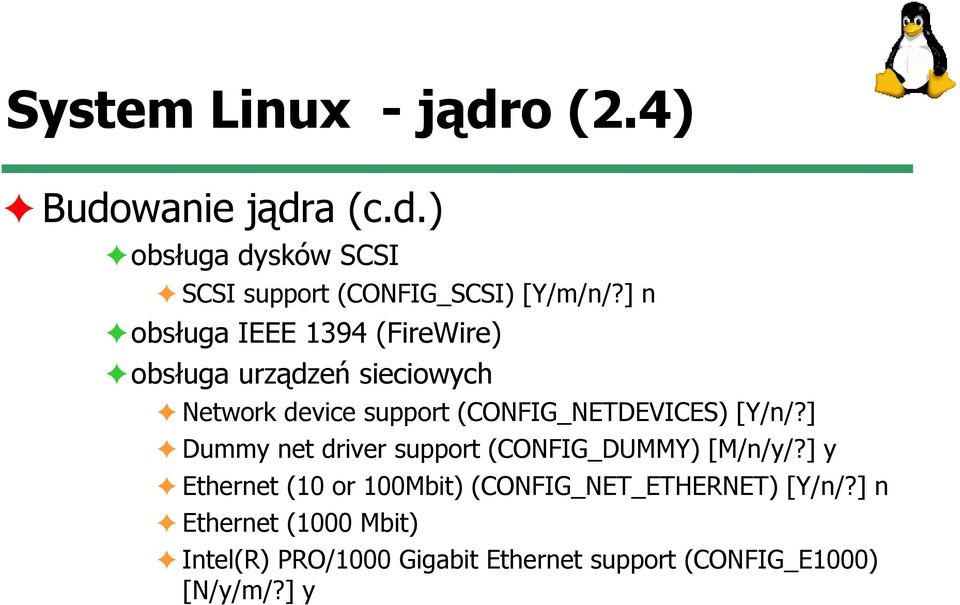 (CONFIG_NETDEVICES) [Y/n/?] Dummy net driver support (CONFIG_DUMMY) [M/n/y/?