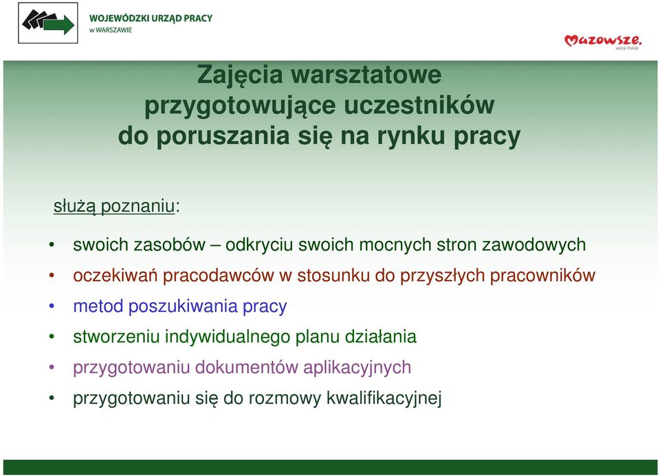 stosunku do przyszłych pracowników metod poszukiwania pracy stworzeniu indywidualnego