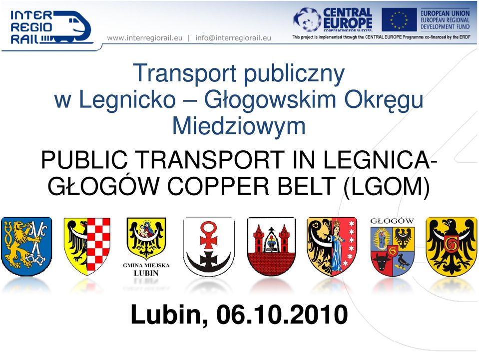 PUBLIC TRANSPORT IN LEGNICA-