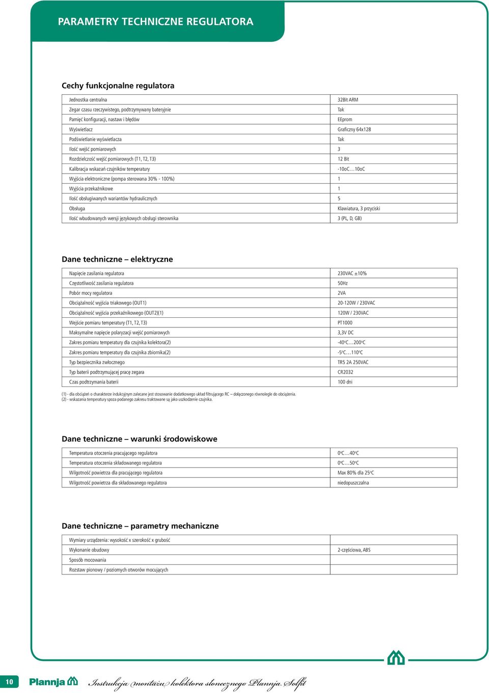 elektroniczne (pompa sterowana 30% - 00%) Wyjścia przekaźnikowe Ilość obsługiwanych wariantów hydraulicznych 5 Obsługa Klawiatura, 3 przyciski Ilość wbudowanych wersji językowych obsługi sterownika 3