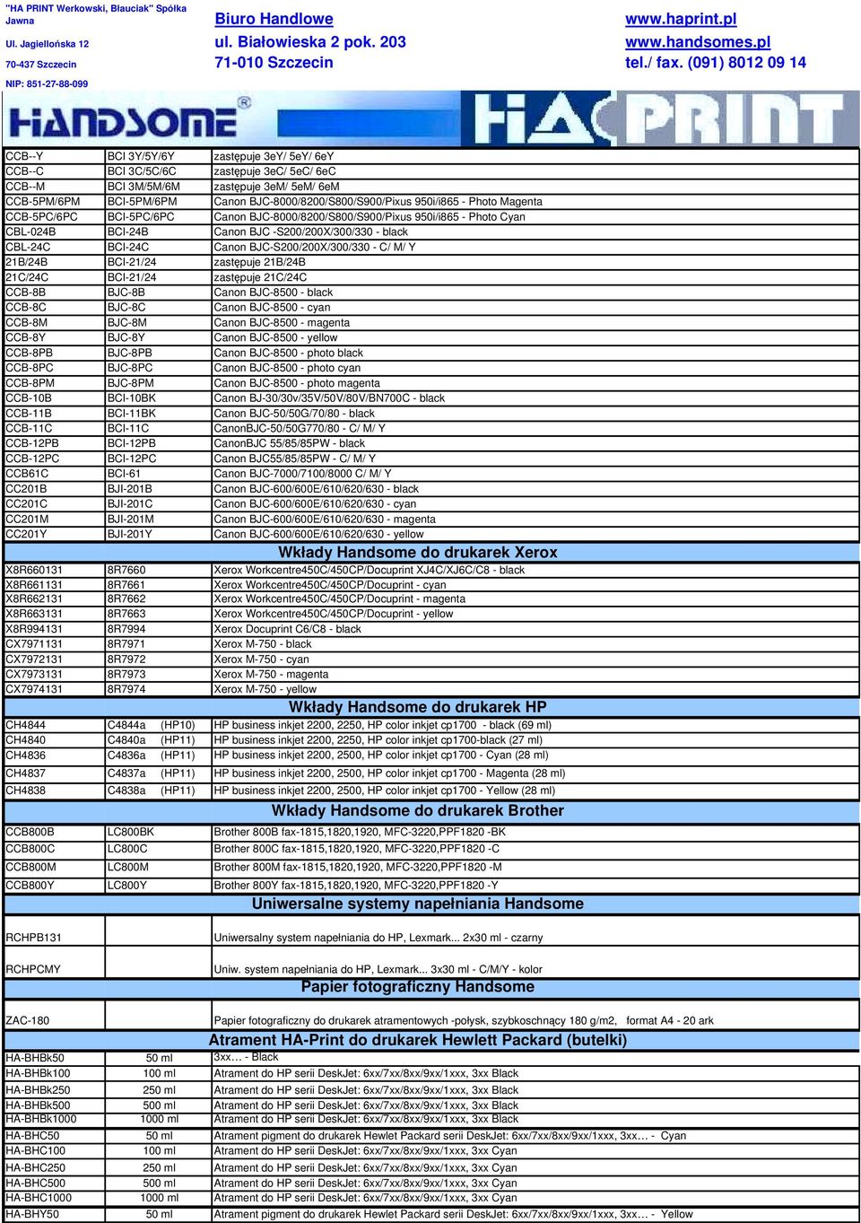 BJC-8B BJC-8C BJC-8M BJC-8Y BJC-8PB BJC-8PC BJC-8PM BCI-10BK BCI-11BK BCI-11C BCI-12PB BCI-12PC BCI-61 BJI-201B BJI-201C BJI-201M BJI-201Y 8R7660 8R7661 8R7662 8R7663 8R7994 8R7971 8R7972 8R7973