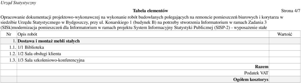 2. 1/2 Sala obsługi klienta 1.3.