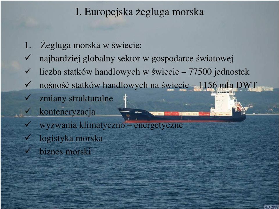 liczba statków handlowych w świecie 77500 jednostek nośność statków