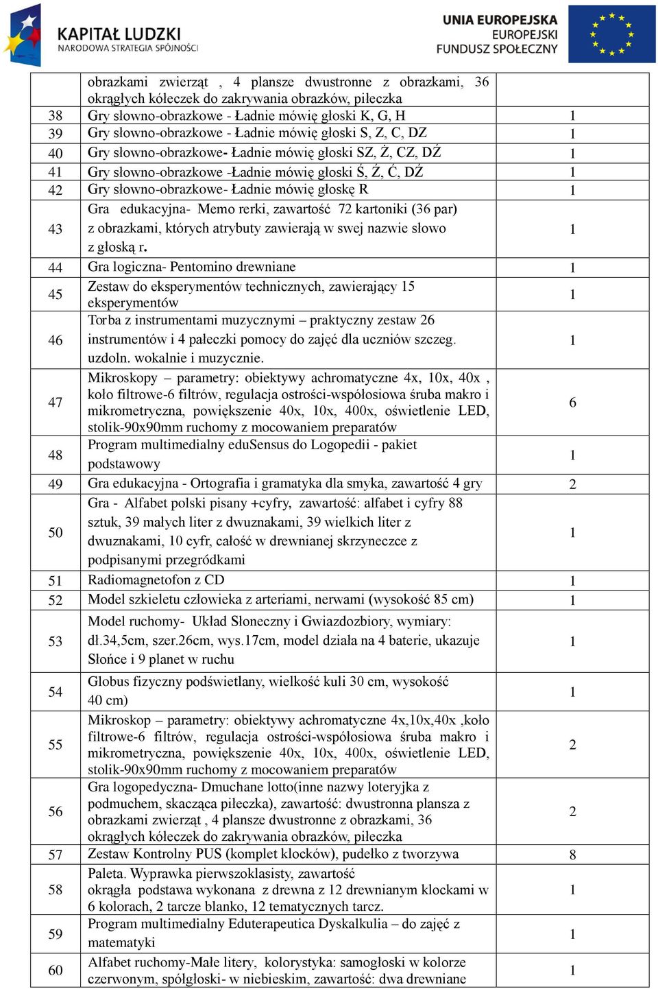 edukacyjna- Memo rerki, zawartość 72 kartoniki (36 par) z obrazkami, których atrybuty zawierają w swej nazwie słowo z głoską r.