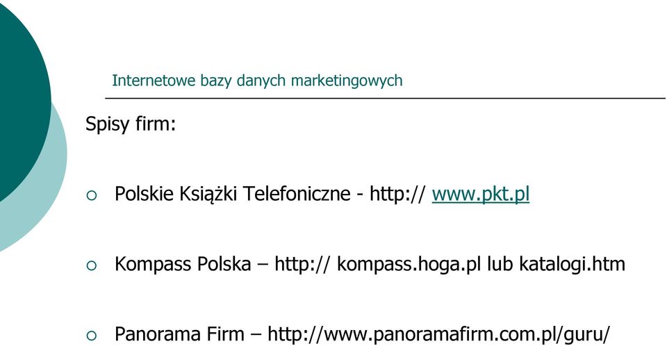 pl Kompass Polska http:// kompass.hoga.