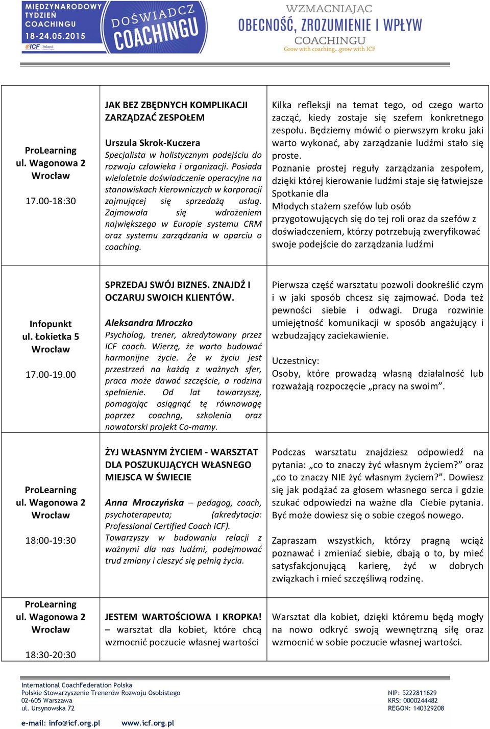 Posiada wieloletnie doświadczenie operacyjne na stanowiskach kierowniczych w korporacji zajmującej się sprzedażą usług.