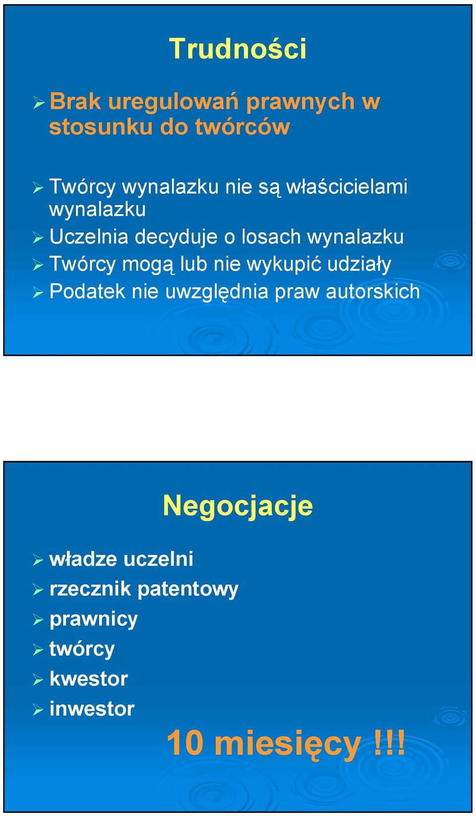 lub nie wykupić udziały Podatek nie uwzględnia praw autorskich Negocjacje