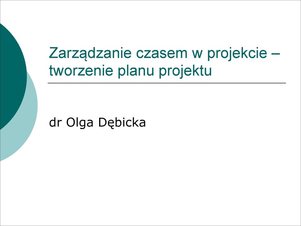 projekcie