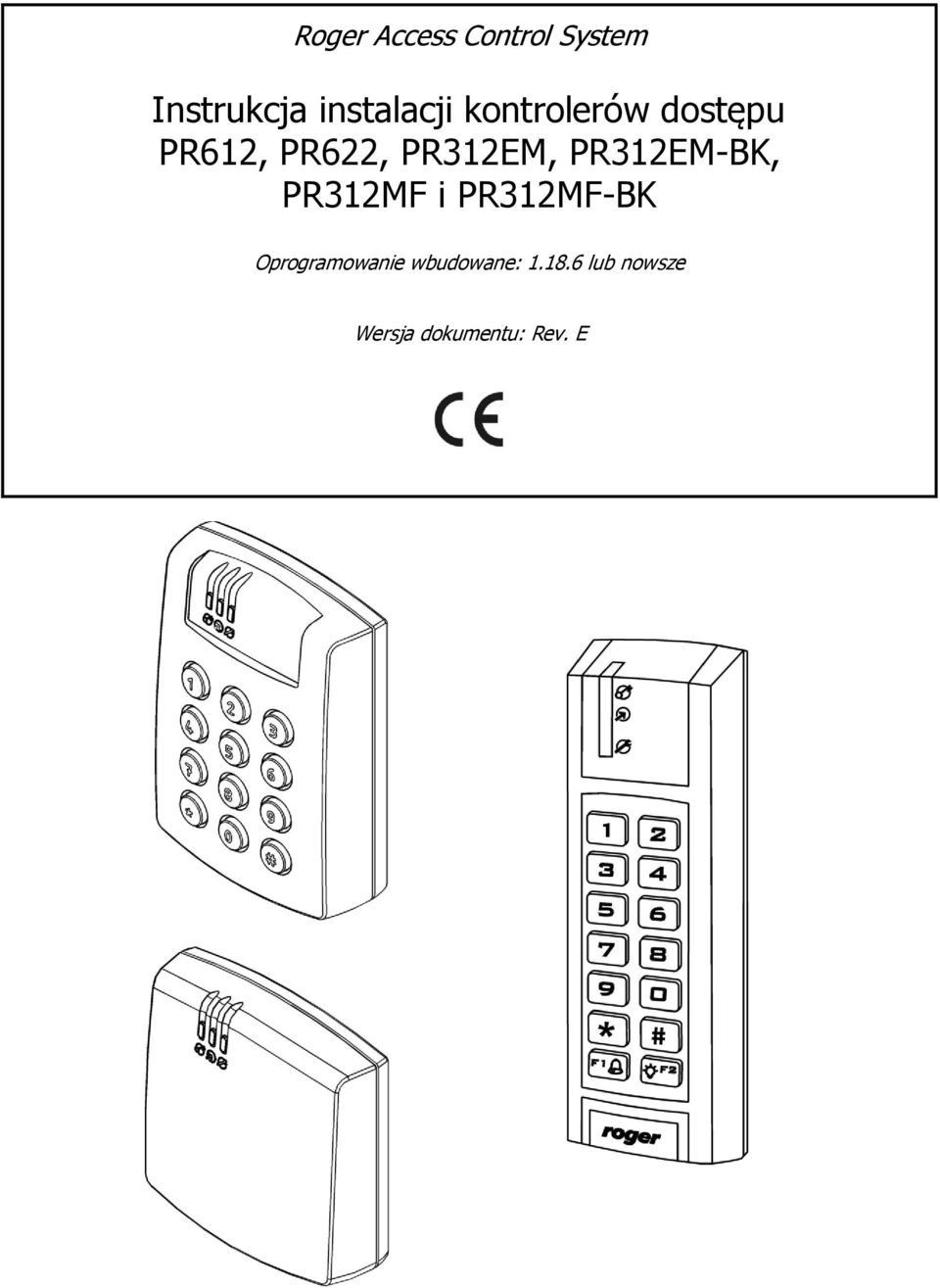 PR312EM, PR312EM-BK, PR312MF i PR312MF-BK