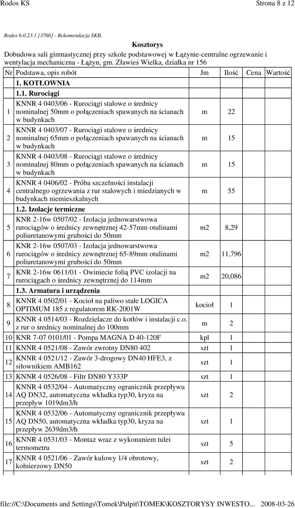 KOTŁOWNIA 1.