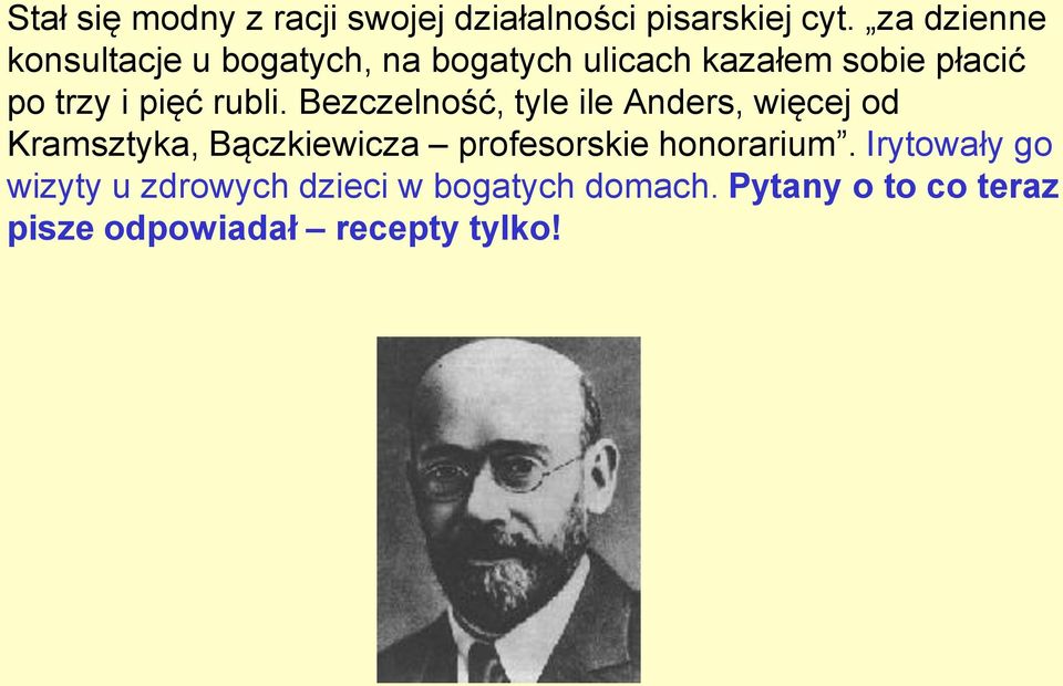 pięć rubli.