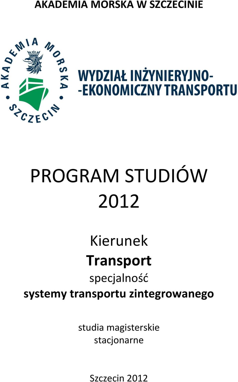 specjalność systemy transportu