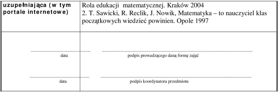 matematycznej.