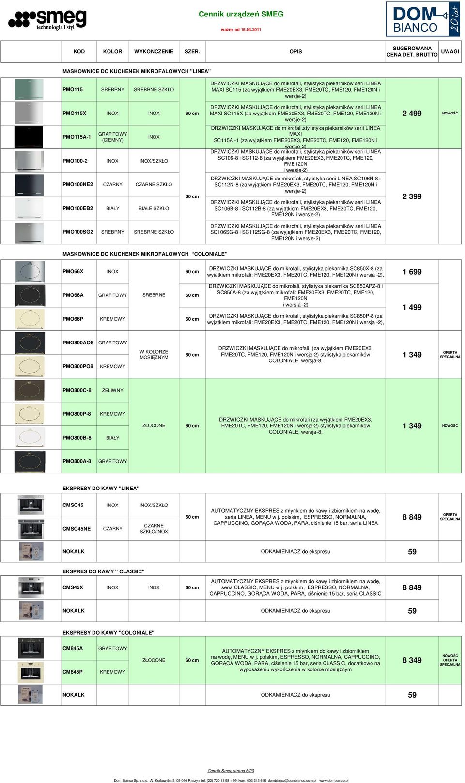 PMO100-2 /SZKŁO PMO100NE2 SZKŁO PMO100EB2 BIAŁY BIAŁE SZKŁO DRZWICZKI MASKUJĄCE do mikrofali,stylistyka piekarników serii LINEA MAXI SC115A -1 (za wyjątkiem FME20EX3, FME20TC, FME120, FME120N i