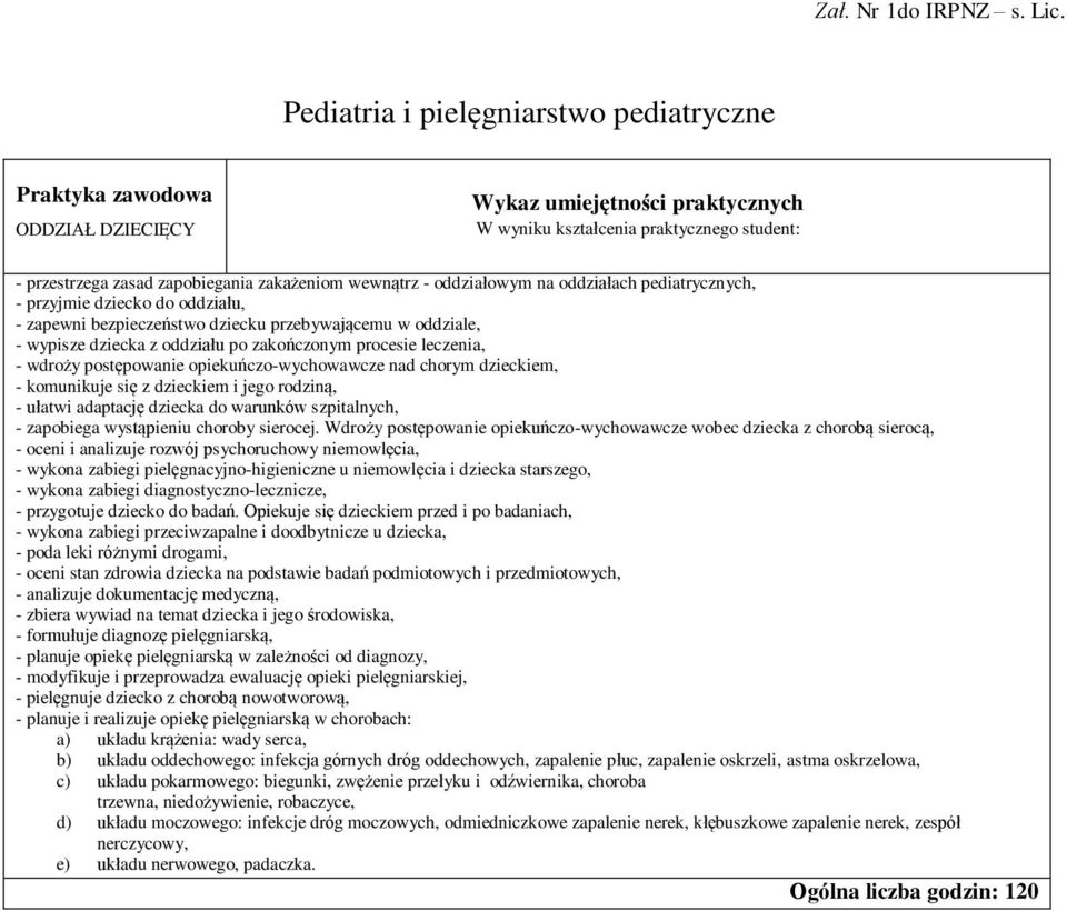 dzieckiem i jego rodziną, - ułatwi adaptację dziecka do warunków szpitalnych, - zapobiega wystąpieniu choroby sierocej.