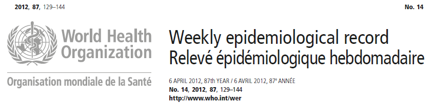 WHO rekomenduje włączenie szczepionki skoniugowanej przeciwko pneumokokom do Narodowych Programów Szczepień Ochronnych na całym świecie WHO zaleca przeprowadzenie badań epidemiologicznych