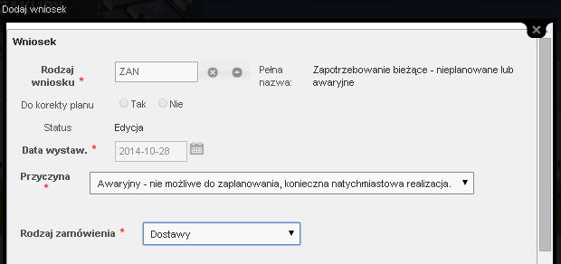 Aby dodać kontrahenta należy wybrać przycisk. W otwartym oknie liście kontrahentów wyszukujemy kontrahenta. Do wyszukiwania wykorzystujemy pola w górnej części okna. Możemy wyszukać kontrahenta np.