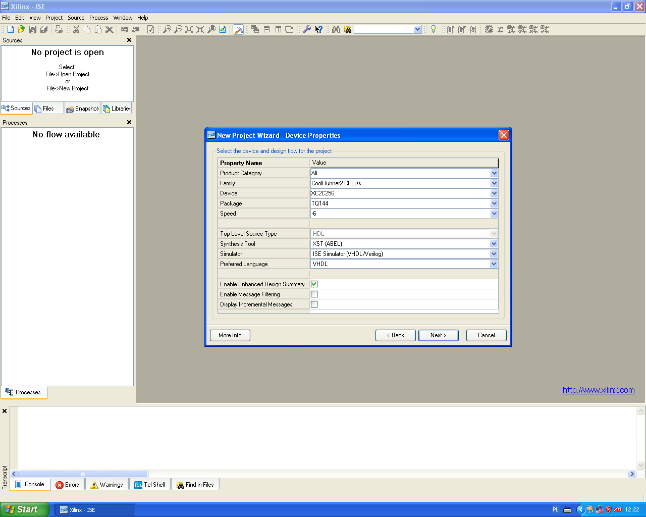 Ćwiczenie 1 VHDL - Licznik 4-bitowy.