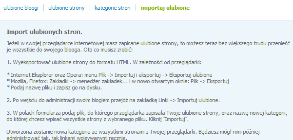 KROK 2: określanie ustawień i wyglądu blooga 1 W pierwszej zakładce możesz edytować pola: a. Typ blooga (np. Dla zalogowanych użytkowników) b. Komentarze (np. Tylko od zalogowanych użytkowników) c.