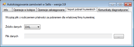 Ograniczenia i uwagi Program Sello nie odświeża automatycznie widoku transakcji. Zmiany widoczne są dopiero po naciśnięciu przycisku F5 Odśwież.