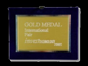 Złoty medal na 5 Międzynarodowej Wystawie Wynalazków INNOWACJE 2003 w Gdańsku Złoty Eskulap Międzynarodowych Targów Poznańskich SALUS 2003