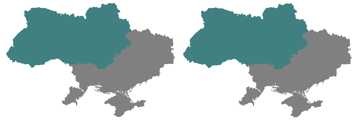 Pierwszy przyjazd do Polski Ogółem Wykres 5. Podział na regiony, z których Ukraińcy przyjechali do Polski Do 2013 r. Od 2014 r.