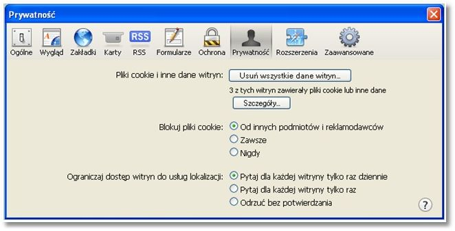 Rozdział 26 Konf iguracja przeglądarki Saf ari 5.1.7 Następnie na zakładce Prywatność wybrać przycisk [Usuń wszystkie dane witryn...].