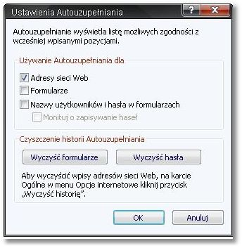 Rozdział 4 Konf iguracja przeglądarki Internet Explorer 6.