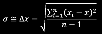 OBLICZANIE BŁĘDU PRZYPADKOWEGO OBLICZANIE BŁĘDU PRZYPADKOWEGO Średnia wyników pomiaru ( wynik pomiaru ) (3) W miejsce μ we wzorze (4) możemy podstawid x ze wzoru (3).