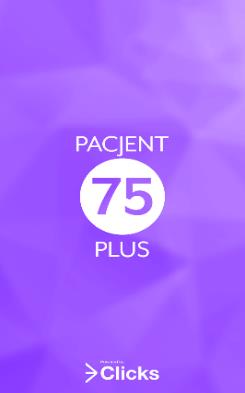 Pacjent 75 plus Przydatna wiedza w 3 kliknięciach Med Strona tytułowa www.get3clicks.