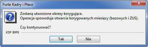 Wyrównania i Korekty 13 3 UWAGA Należy pamiętać, że wprowadzone zmiany mogą mieć wpływ na dane rozliczane w innych okresach (np.