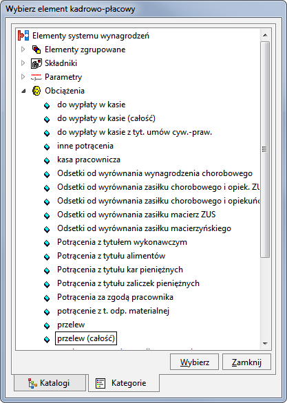 15 4 Podręcznik użytkownika Forte Kadry i Płace Na formatce definicji przelewu dostępne są wszystkie wymienione pola oprócz ostatniego Data, które określa datę wykonania przelewu.