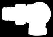 HERZ-TS-99-FV - zawór termostatyczny, figura kątowa Przyłącze grzejnikowe z uszczelnieniem stożkowym. Modele uniwersalne ze specjalną mufą do rur gwintowanych i przyłączy zaciskowych.