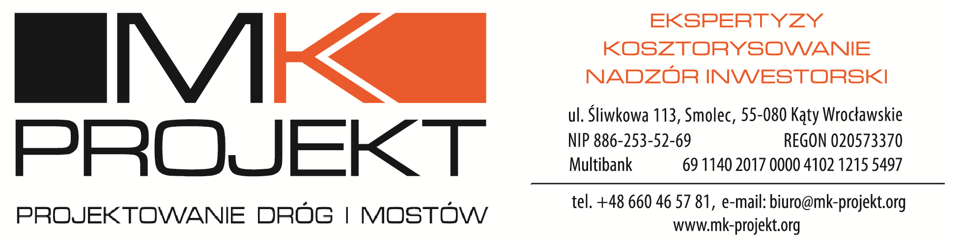 INWESTOR JEDNOSTKA PROJEKTOWA OBIEKT BUDOWALNY/ ZAMIERZENIE BUDOWLANE TEMAT OPRACOWANIA: NUMERY DZIAŁEK: Gmina Głuszyca ul. Grunwaldzka 55 58-340 Głuszyca MK-PROJEKT ul.