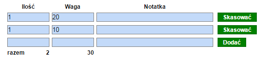 enter). Po wyborze żądanego adresu w polach adresowych nowo tworzonej przesyłki dane zostaną zaczytane automatycznie z bazy danych.