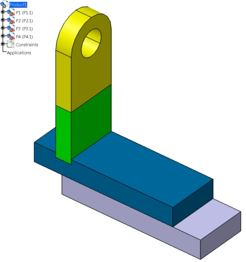 2.1. Praca w module Weld Design Pracę w module Weld Design należy rozpocząć od wczytania łączonych detali oraz na ich wzajemnym zorientowaniu w przestrzeni.