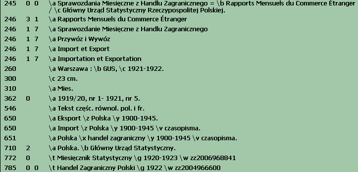 jako dodatek do czasopisma branżowego niektóre sprawozdania są czasowo publikowane jako dodatek do czasopisma branżowego lub oznaczone kolejnym numerem czasopisma głównego i