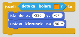 Zadanie dodatkowe gra Zawody duszków Utwórz grę, w której dwa duszki będą biegły po takich samych torach od startu do mety. Wybierz postacie duszków z Biblioteki duszków.